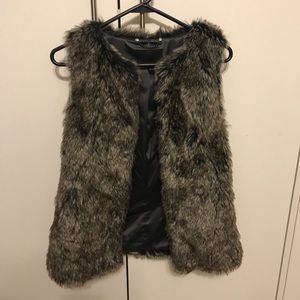 Banana Republic Fur Vest